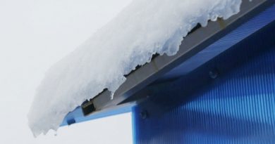 Как не пострадать от схода снега с крыши
