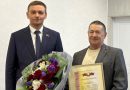 Районные власти поздравили с 70-летним юбилеем бывшего главного агронома КСУП «Племзавод Красная Звезда»