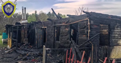 Четверо детей погибли при пожаре в Березовском районе