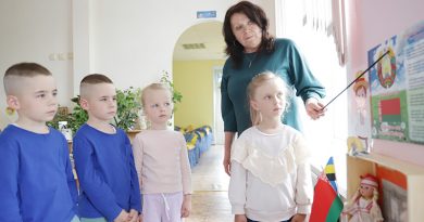 Патриотов в Клецке воспитывают с детского сада